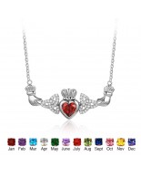 Personalized Birthstone Necklace JEWJONE101906